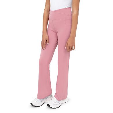 Girls 7-20 Layer 8 Cross Front Fit & Flare Leggings