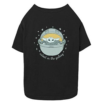 Star Wars Grogu Cutest In The Galaxy Pet Tee