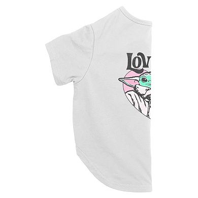 Star Wars Love Is Grogu Pet Tee