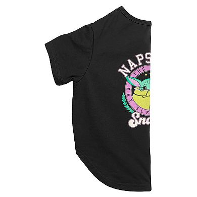 Star Wars Grogu Naps And Snacks Pet Tee