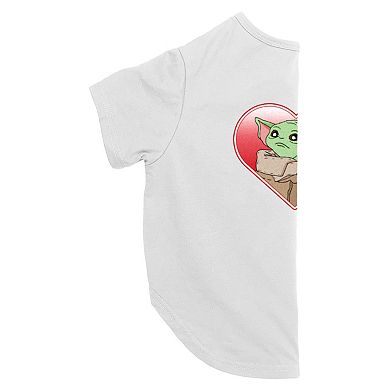 Star Wars I Heart Grogu Pet Tee