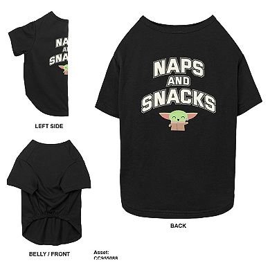 Star Wars Naps And Snacks Pet Tee