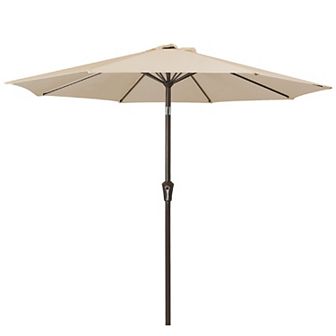 9-ft Patio Market Umbrella with Crank & Tilt