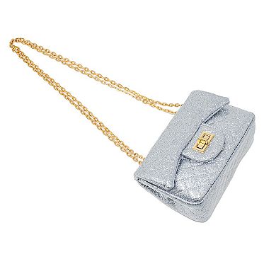 Kid's Classic Quilted Sparkle Mini Purse