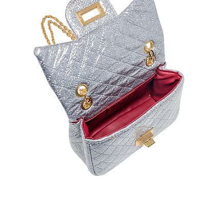 Kid's Classic Quilted Sparkle Mini Purse