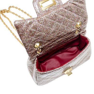 Kid's Classic Quilted Sparkle Mini Purse