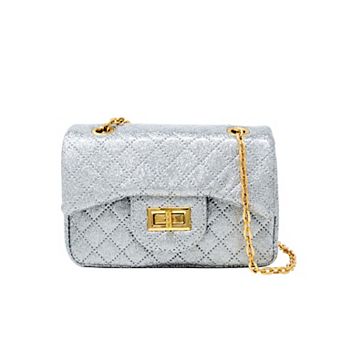 Kid's Classic Quilted Sparkle Mini Purse