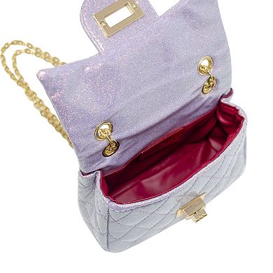 Kid's Classic Quilted Sparkle Mini Purse
