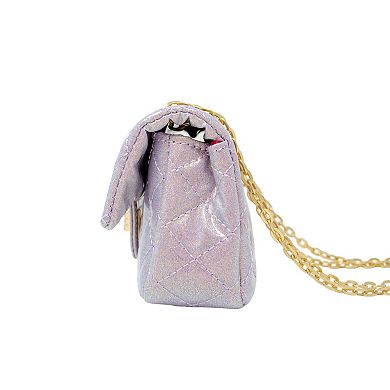 Kid's Classic Quilted Sparkle Mini Purse