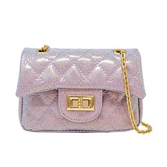 Kid's Classic Quilted Sparkle Mini Purse
