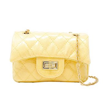 Kid's Classic Quilted Sparkle Mini Purse