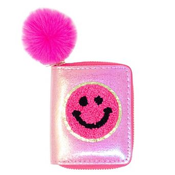 Kid's Shiny Happy Face Smile Wallet