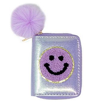 Kid's Shiny Happy Face Smile Wallet