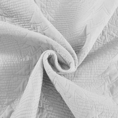 Marcielo 3 Piece 100% Cotton Christmas Tree Bedspread Set Coverlet Set Lightweight Quilt Set