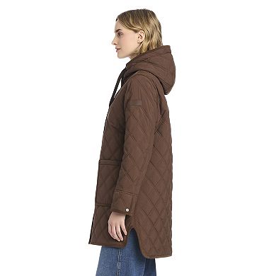 Women's Modern Supply by Sanctuary Hooded Long Quilt Coat