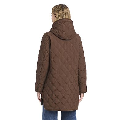 Women's Modern Supply by Sanctuary Hooded Long Quilt Coat