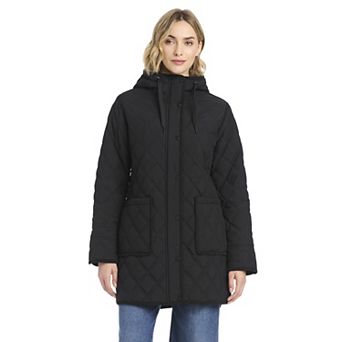 Women's Modern Supply by Sanctuary Hooded Long Quilt Coat