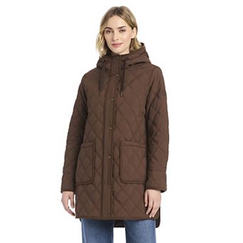 Women's Modern Supply by Sanctuary Hooded Long Quilt Coat