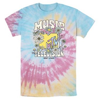 Men's MTV Springtime Logo Tie Dye Graphic Tee