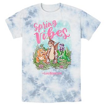Men's The Land Before Time Spring Vibes Bombard Wash Graphic Tee