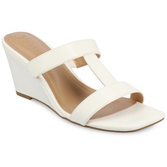 Journee Clodie Women's Slip-On Wedge Sandals