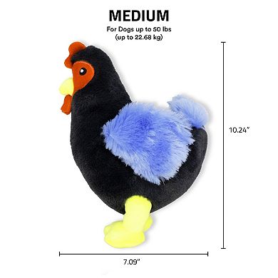 Playology Plush Hen Chicken Scent Medium Pet Toy