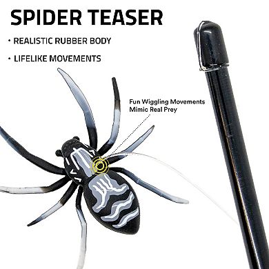 Playology Spider Teaser Interactive Cat Toy