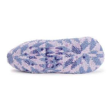 MUK LUKS Women's Cozy Sherpa-Lined Ballerina Slippers