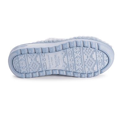 MUK LUKS Cloud Ribbed Terry Women's Double Strap Slide Slippers