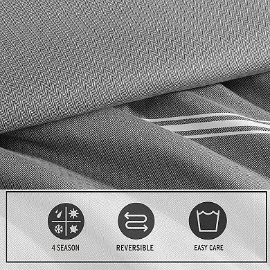 Eddie Bauer Chevron & Stripes Bed Set