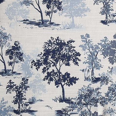 Eddie Bauer Vintage Forest Toile Blue Comforter Set