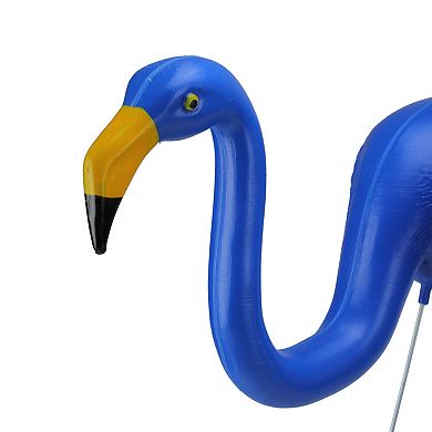 Northlight 2-pc. Outdoor Blue Tropical Flamingo Lawn Stake Set