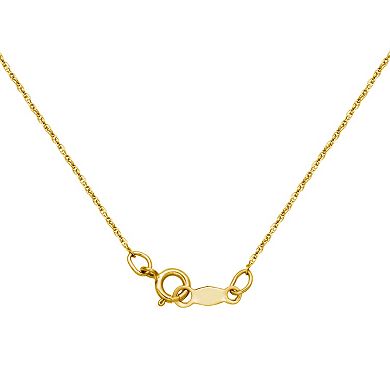 18k Gold Over Silver Lab-Created White Sapphire Lariat Necklace and Drop Earrings Set