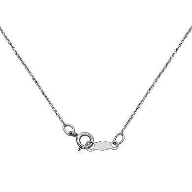 Sterling Silver Lab-Created White Sapphire Marquise Halo Pendant Necklace & Stud Earring Set
