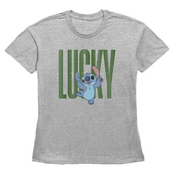 Disney's Lilo & Stitch Lucky Stitch Women's Graphic Tee