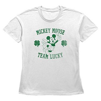 Disney's Mickey Mouse Team Lucky Women's Graphic Tee