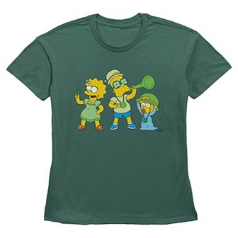Women's The Simpsons St. Patrick's Day Party Graphic Tee
