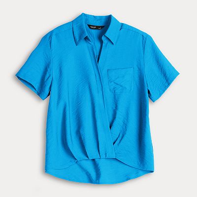 SimplyVera VERAWANG トップス Women's Simply Vera Vera Wang Drapey Surplice Top