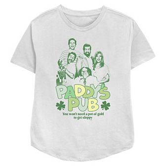 Women's It's Always Sunny In Philadelphia Paddy's Pub Relaxed Fit Graphic Tee