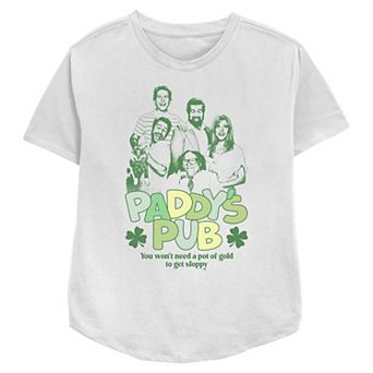 Women's It's Always Sunny In Philadelphia Paddy's Pub Relaxed Fit Graphic Tee