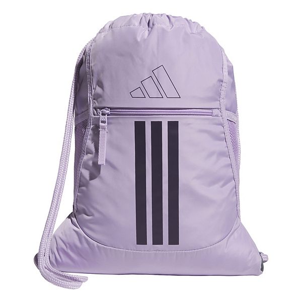 adidas Alliance 3 Drawstring Sackpack - Powder Plum Purple