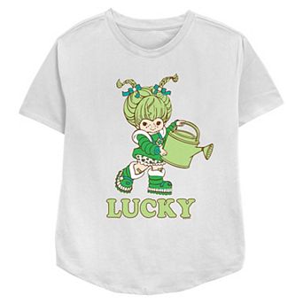 Women's Rainbow Brite Patty O'Green Lucky Relaxed Fit Graphic Tee