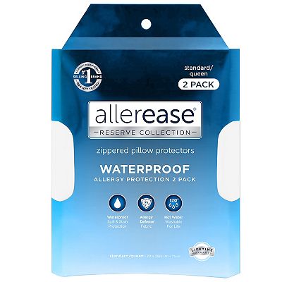 AllerEase Reserve 2-pk. Waterproof Pillow Protectors