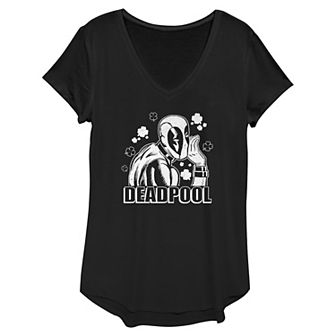 Women's Marvel Deadpool Lucky Secret Graphic Tee