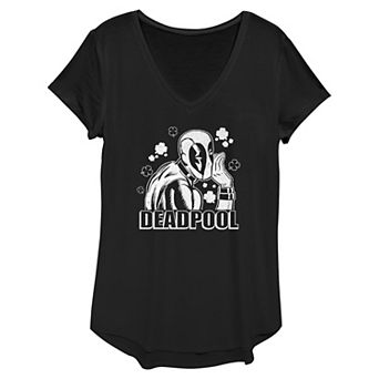Women's Marvel Deadpool Lucky Secret Graphic Tee
