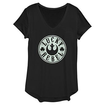 Women's Star Wars Lucky Rebel Graphic Tee