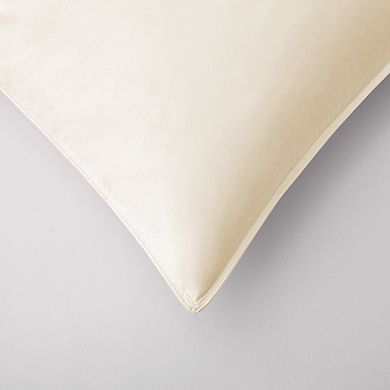 Unikome Twin Pack Goose Feather & Down Pillows Cotton Cover Bed Pillow