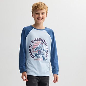 Boys 8-20 Sonoma Goods For Life® Everyday Long Sleeve Raglan Tee in Regular & Husky