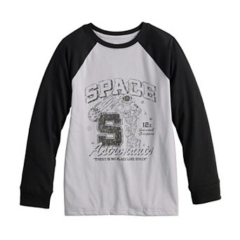 Boys 8-20 Sonoma Goods For Life® Everyday Long Sleeve Raglan Tee in Regular & Husky