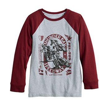 Boys 8-20 Sonoma Goods For Life® Everyday Long Sleeve Raglan Tee in Regular & Husky